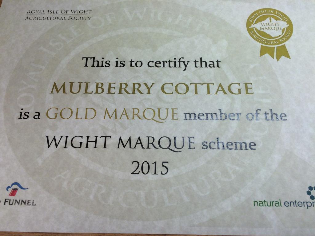 Mulberry Cottage B&B Bembridge Exteriör bild